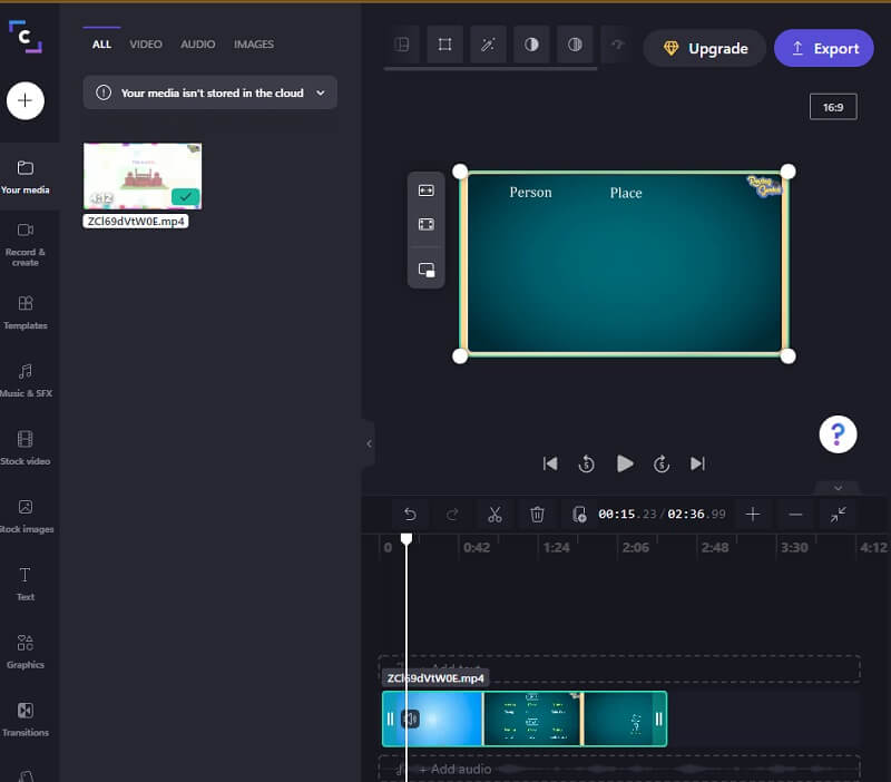 Video in Clipchamp schneiden