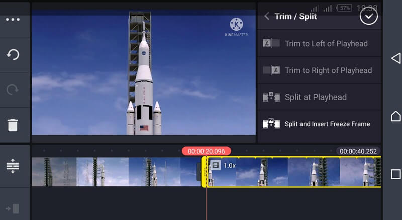 Video in KineMaster schneiden