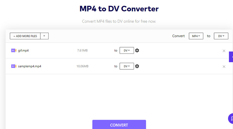 UniConverter-Oberfläche