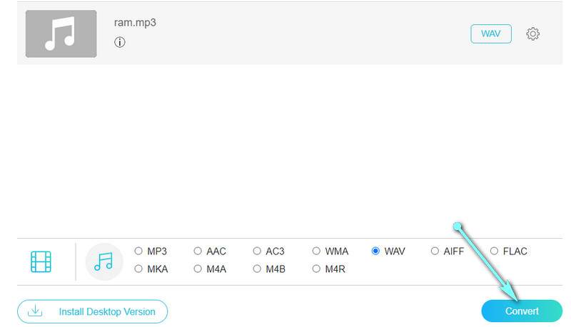 VFVCO in WAV konvertieren