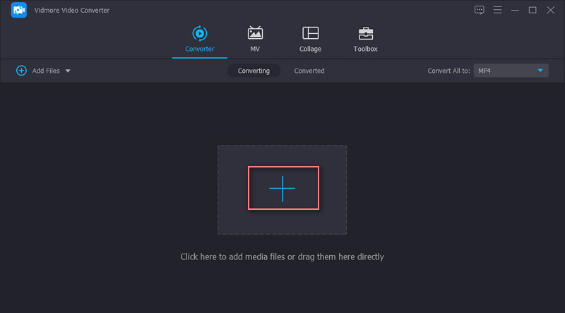 Vidmore Mediendatei hinzufügen