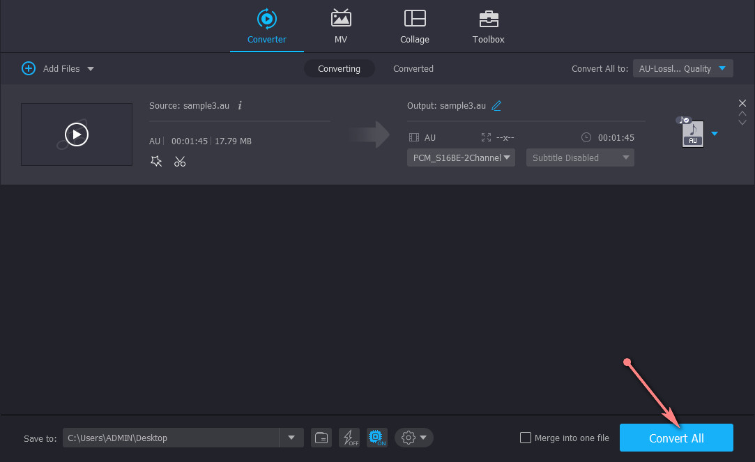 Vidmore Datei konvertieren