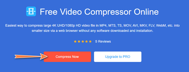 Online‑Kompressor aufrufen