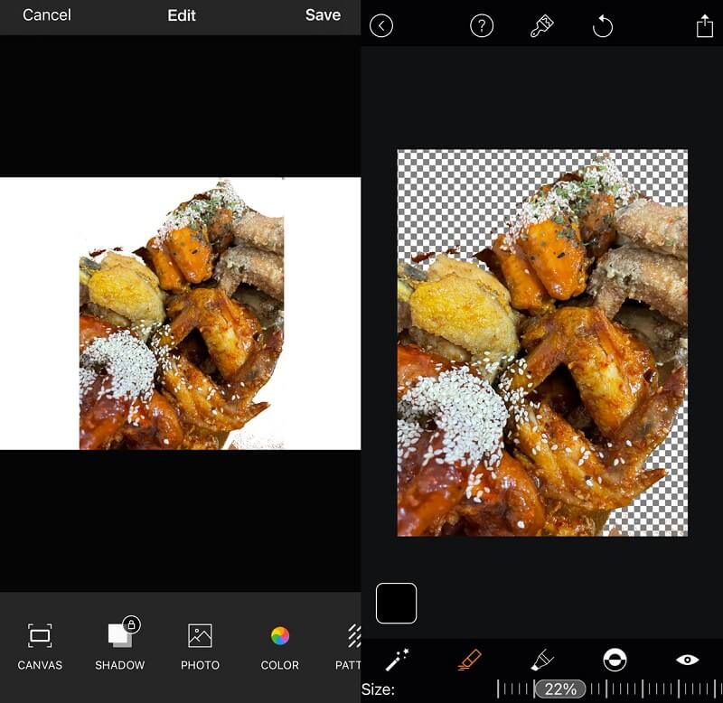 Hintergrund ändern MagicEraser
