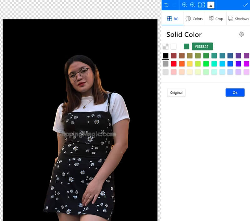 ClipMagic Farbe wählen