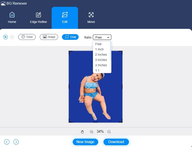 Zuschneiden Vidmore Background Remover