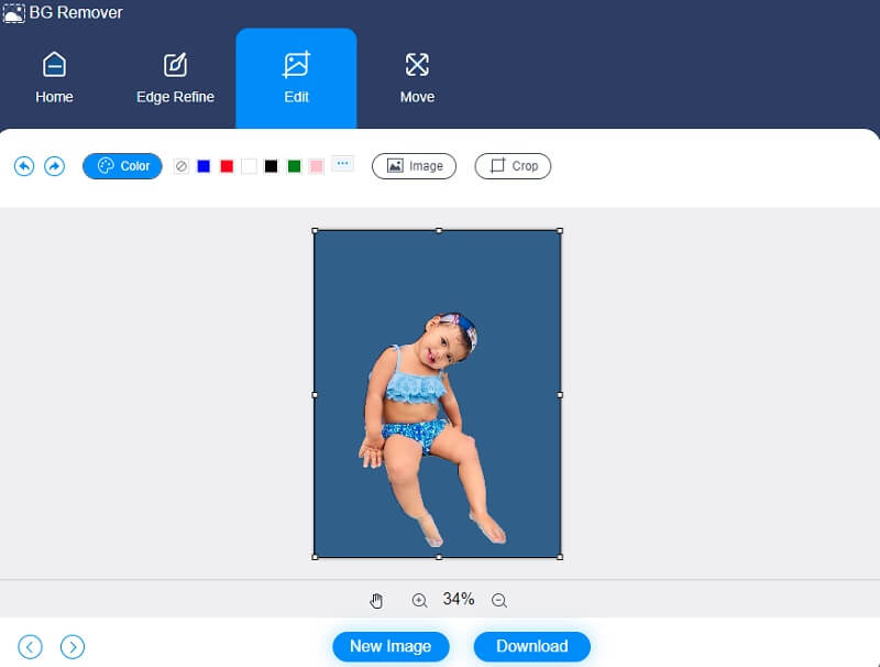 Vidmore Background Remover Online bearbeiten