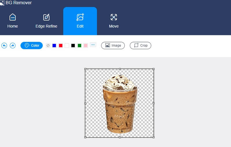 Hintergrund Remover bearbeiten