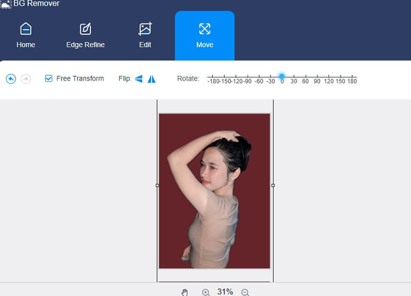 Füllen & Drehen Vidmore Background Remover