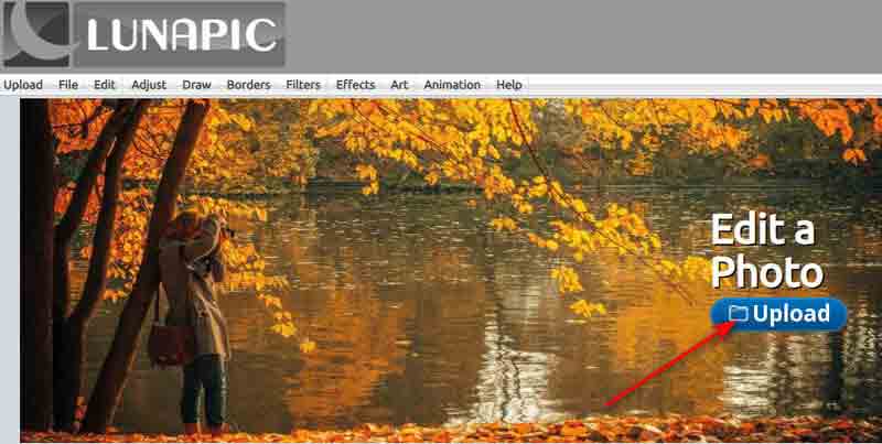 LunaPic Upload-Programm