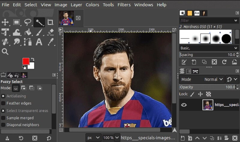 Fotoeditor GIMP