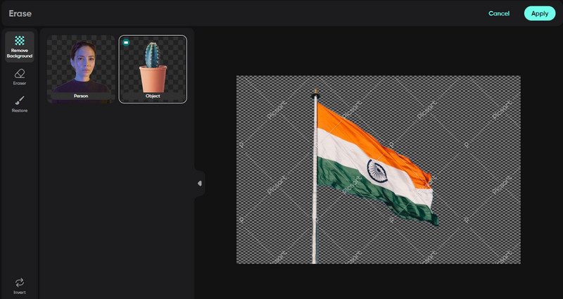 PICSART Web-Oberfläche