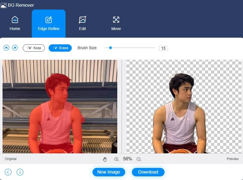 PNG-Vorschau Vidmore Online