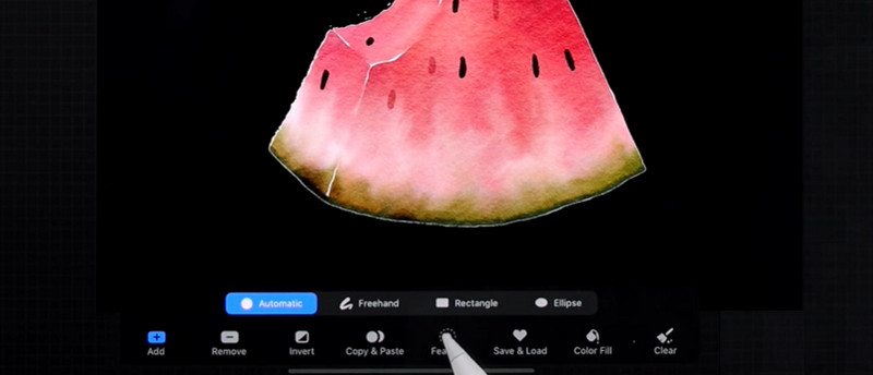 Procreate Hintergrund löschen