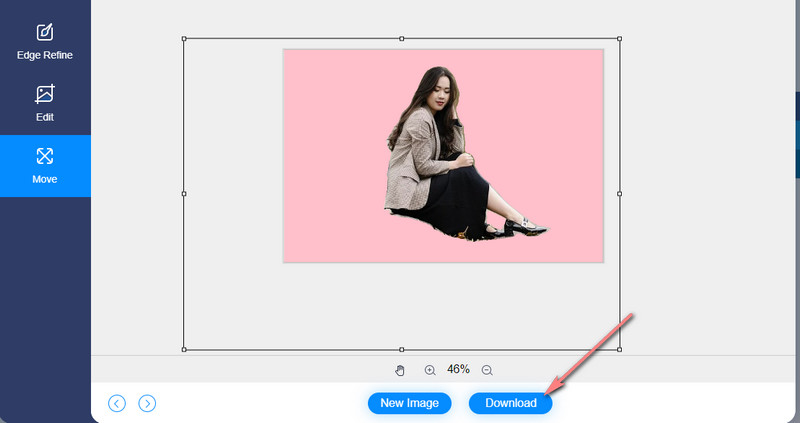 VBRO-bearbeitetes Foto speichern