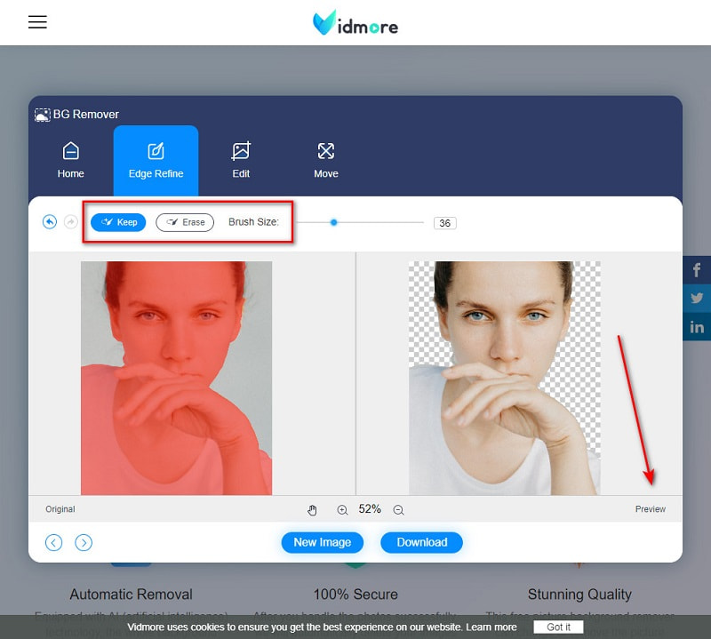 Vidmore Bro Verbessern