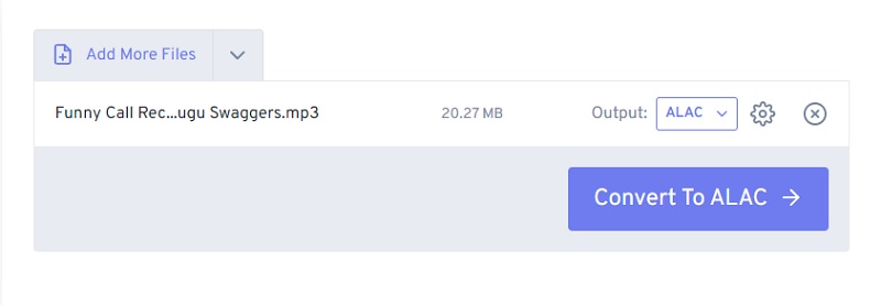 AIFF in ALAC konvertieren FreeConvert
