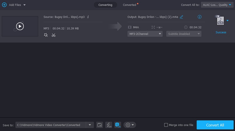 ALAC in FLAC konvertieren Vidmore