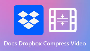Komprimiert Dropbox Videodateien