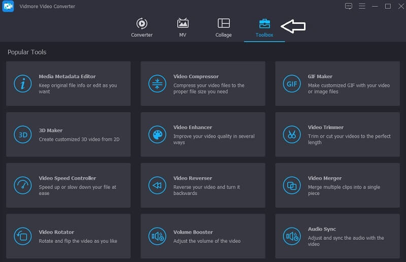 Werkzeugkasten Vidmore