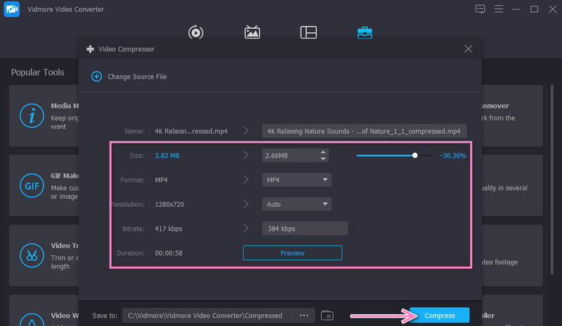 Videokomprimierungs‑Vorgang