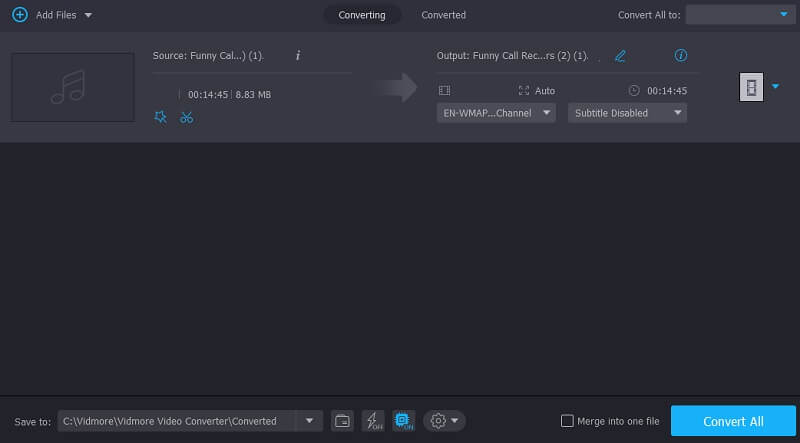 Datei konvertieren Vidmore