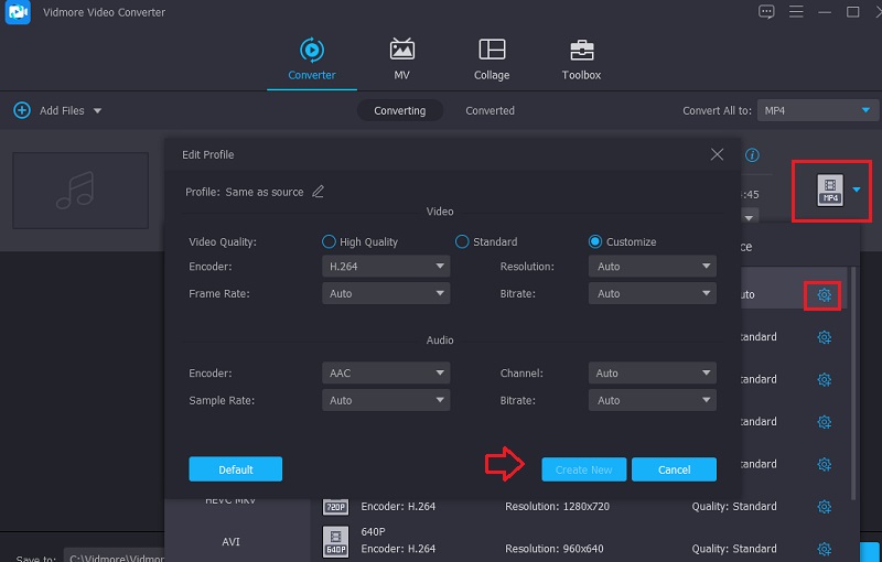 MP4 bearbeiten Vidmore