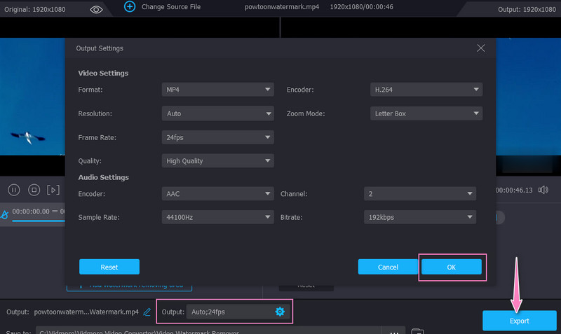 Finales Video exportieren