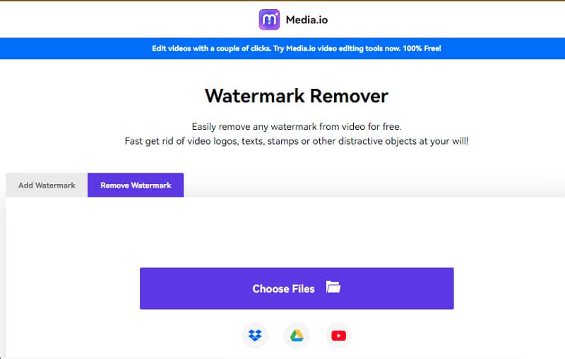 Logo entfernen Media IO