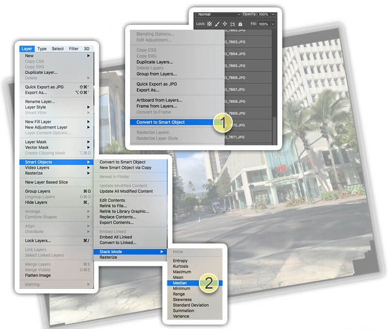 Objekt entfernen Photoshop