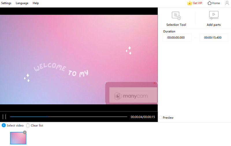Wasserzeichen‑Entferner für Apowersoft VM