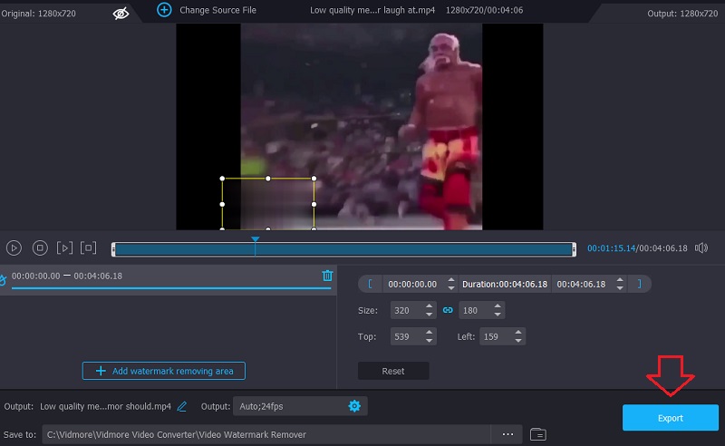 Mit Vidmore exportieren