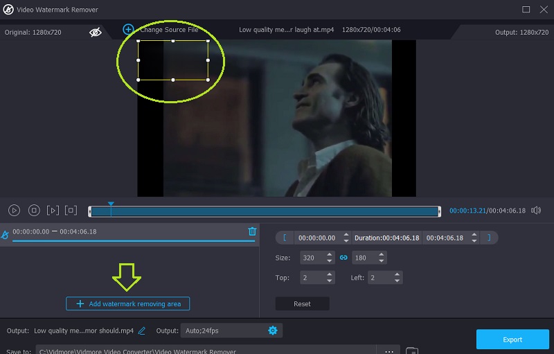 Video in Vidmore markieren