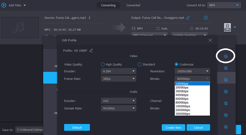 MOV mit Vidmore bearbeiten
