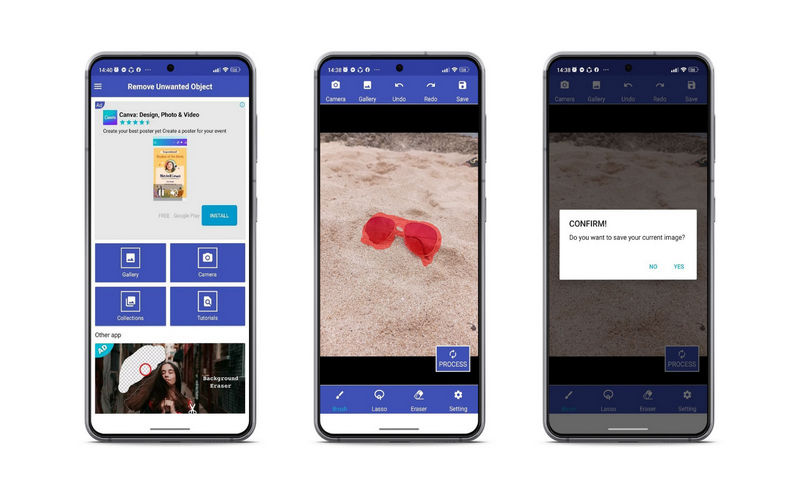 Objekt aus Foto entfernen