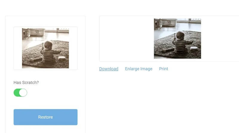 Bild wiederherstellen HotPot