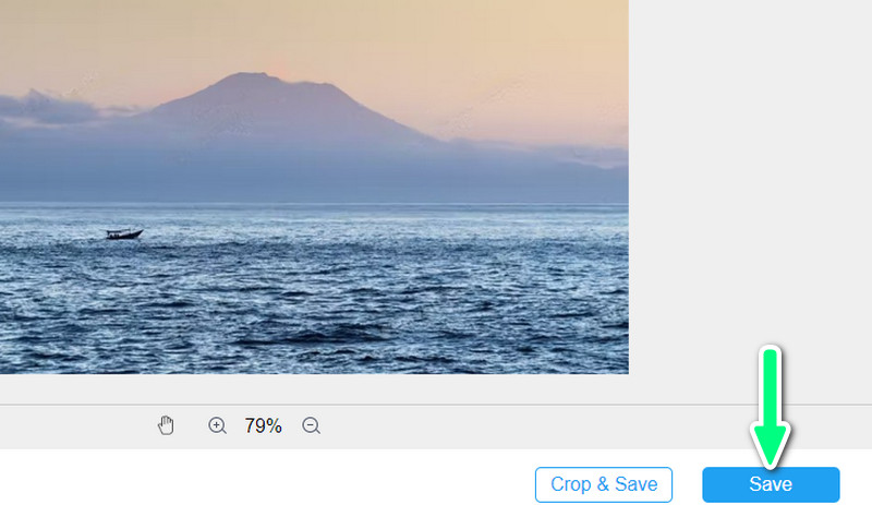 Fertige Fotos speichern