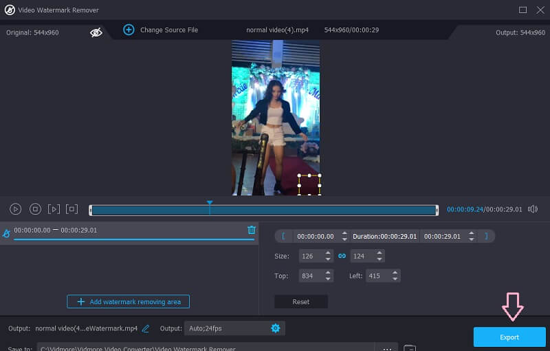 Video speichern in Vidmore