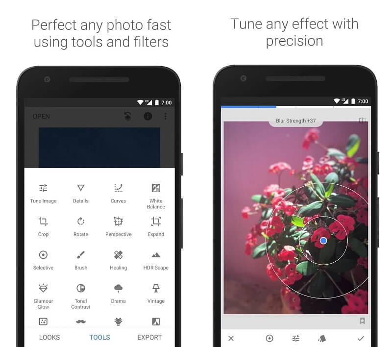 Emoji entfernen Snapseed