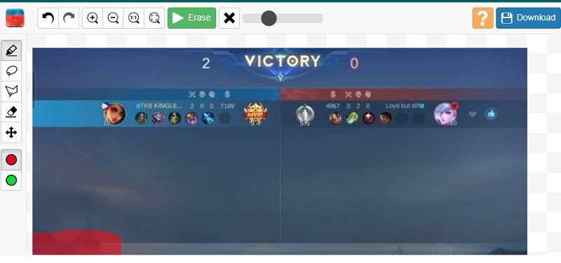 Bildwasserzeichen entfernen Inpaint