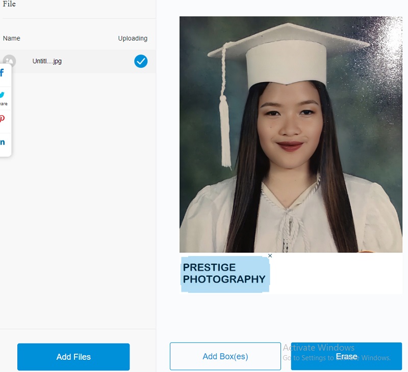 Prestige mit Apowersoft entfernen