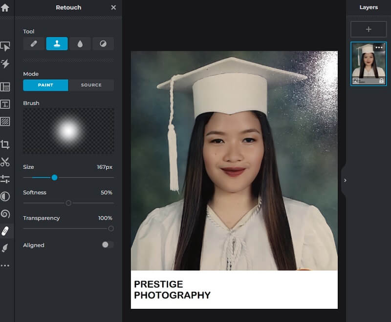 Prestige-Wasserzeichen entfernen