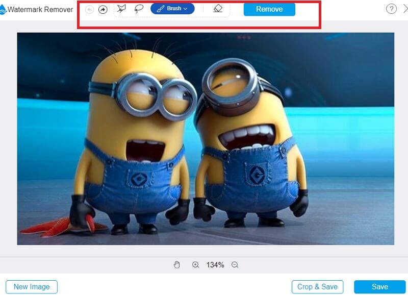 Wasserzeichen entfernen VM