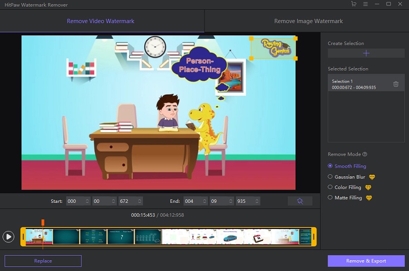 Wasserzeichen entfernen Hitpaw