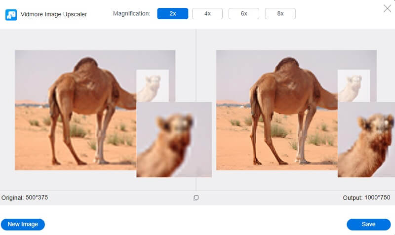 Bild klarer machen Vidmore