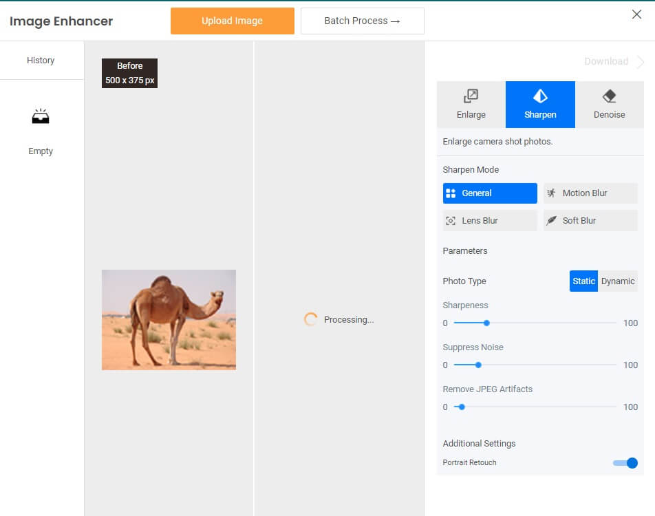 Bild klarer machen Vance