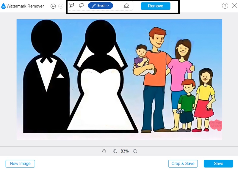 Alamy‑Wasserzeichen entfernen Vidmore