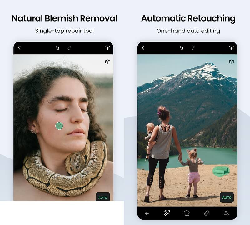 Datum mit TouchRetouch aus Foto entfernen