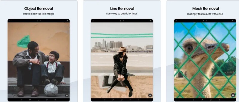 Logo mit TouchRetouch entfernen