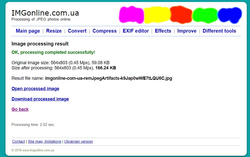 Rauschen entfernen IMG